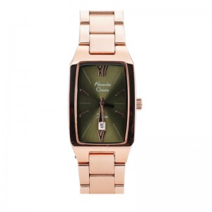 Alexandre Christie AC 2455 Rosegold Green LDBRGGN